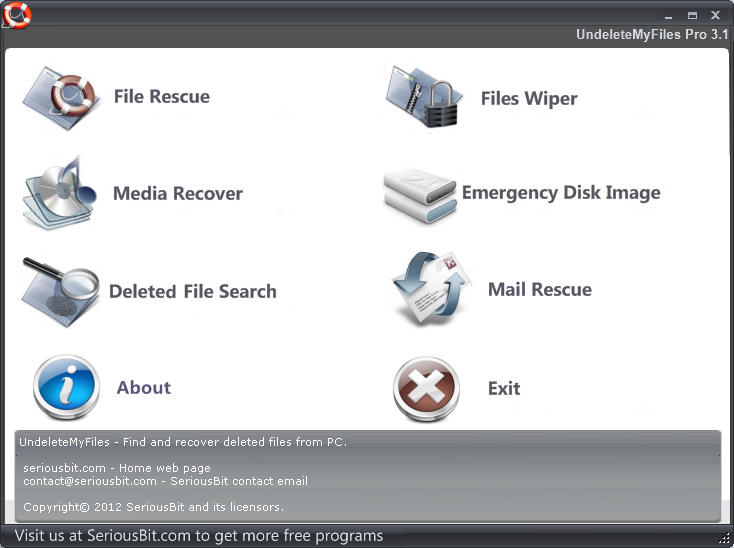 undeletemyfiles 5 free data recovery software